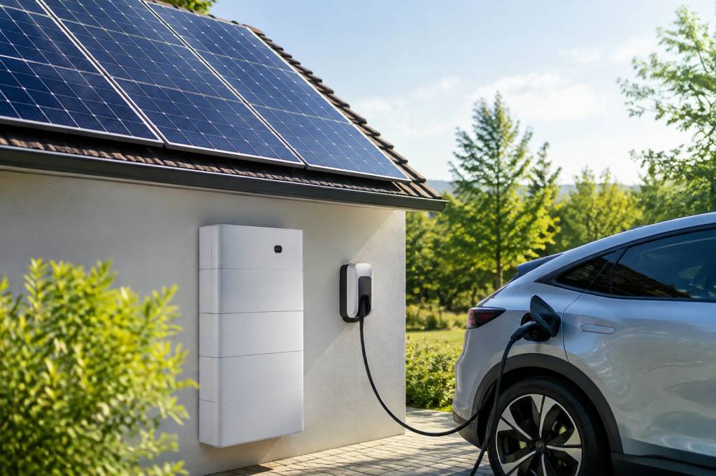 Panneaux solaires : combien de panneaux pour recharger une voiture éléctrique avec une batterie de stockage